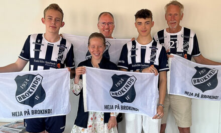 Brokinds IF är Årets Peppare i Sverige 2026